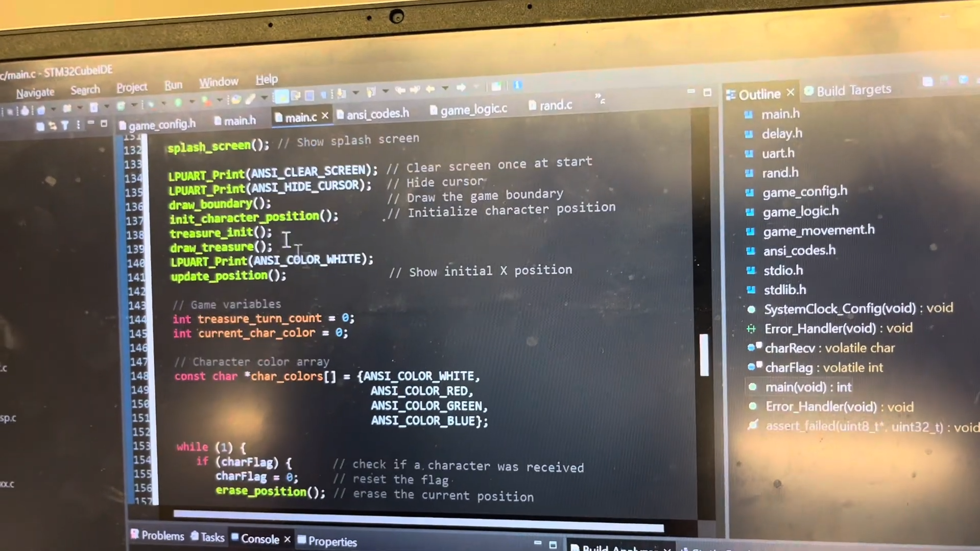 Image for UART Video Game - Treasure Hunt